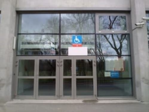 Accessible entrance