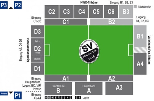BWT stadion map