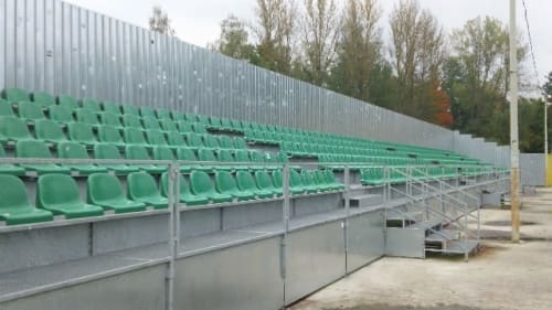 Stadium seating area