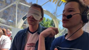 CAFE introduces fans to audio-descriptive commentary at Kyiv and Lyon festivals