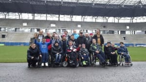 Spotkanie Klubu Kibiców Niepełnosprawnych Górnika Zabrze