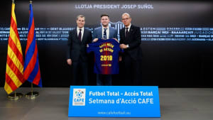 FC Barcelona joins CAFE in celebrating Total Football Total Access