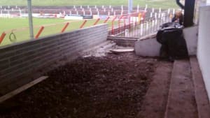 Glentoran disabled fans building new enclosure