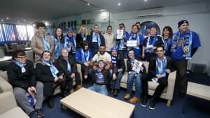 Dinamo Zagreb welcomes disabled fans to enjoy match as VIP guests