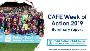 CAFE publishes Week of Action 2019 summary report
