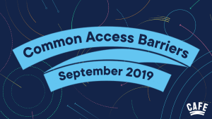 Common Access Barriers